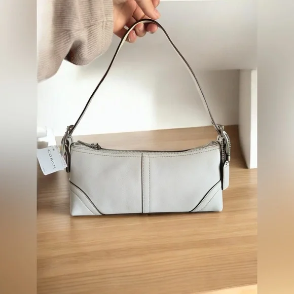 バッグ Coach Baguette Hampton Semi Demi Bag Y2K Coach demi hampton - Gem